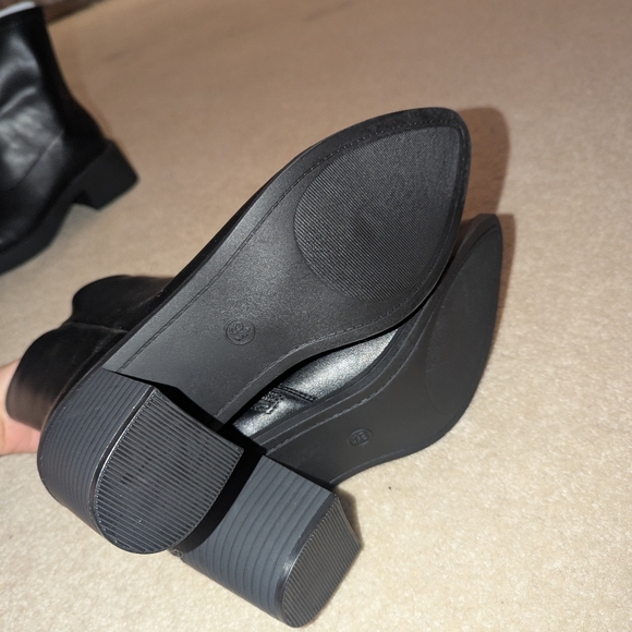 Nwt Universal Thread Women's Black Gayle Western Ankle Boots 9 1/2 - Picture 8 of 8